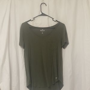 Green relaxed t shirt